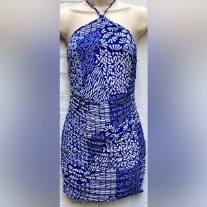 MISTY ROSE Halter Dress